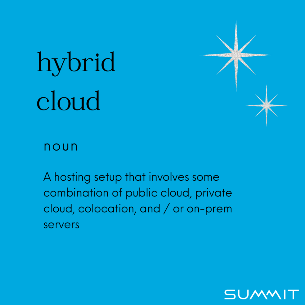 hybrid cloud definition